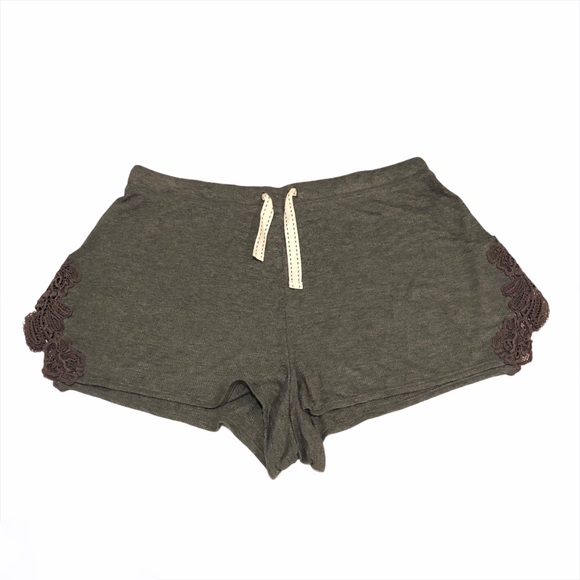 Anthropologie Other - Anthropologie Eloise Gray Pajama Shorts Large New